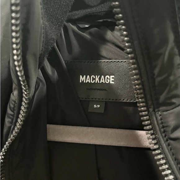 Mackage Black Puffer Jacket - Picture 6 of 8